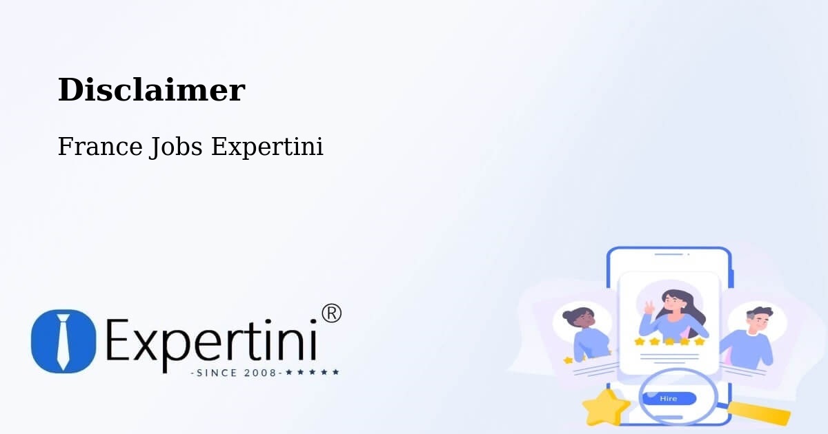 Disclaimer – Coëx - France Jobs Expertini