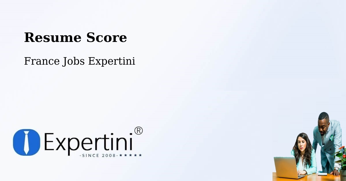 Resume Score & Job Description Match Tool – Coëx - France Jobs Expertini